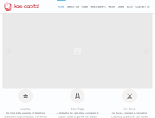 Tablet Screenshot of kae-capital.com